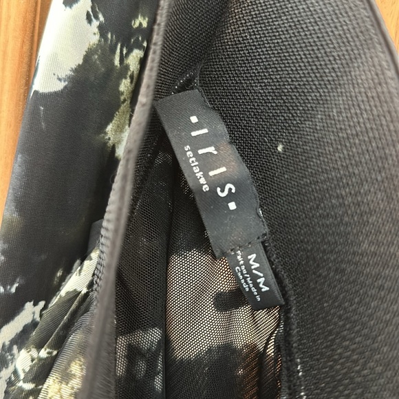 Iris Setlakwe mesh skirt with a elastic waistband size M - Picture 6 of 7